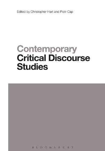 Contemporary Critical Discourse Studies