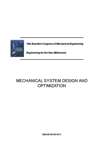 Mechanical System Design and Optimization