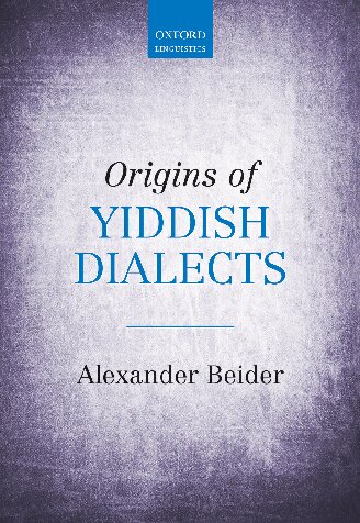 Origins of Yiddish Dialects