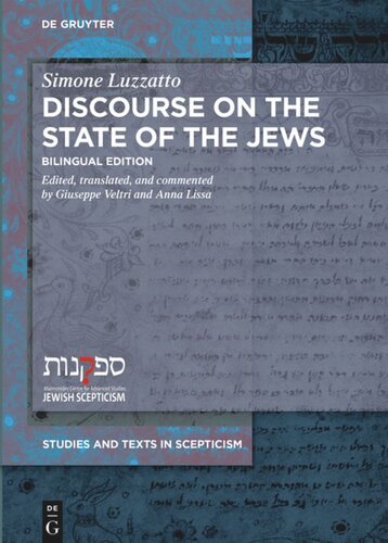 Discourse on the State of the Jews: Bilingual Edition