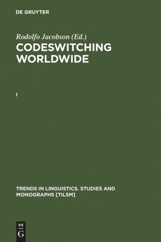 Codeswitching Worldwide: [I]