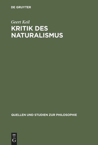 Kritik des Naturalismus