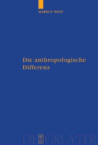 Die anthropologische Differenz: Der Geist der Tiere in der frühen Neuzeit bei Montaigne, Descartes und Hume