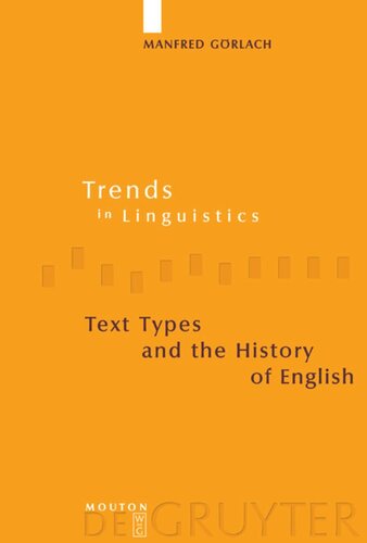 Text Types and the History of English