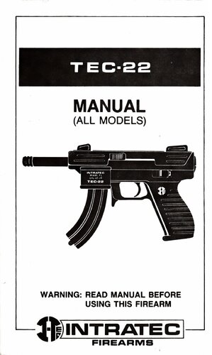 Intratec TEC-22 Manual (All Models)