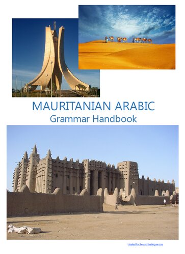 MAURITANIAN ARABIC Grammar Handbook