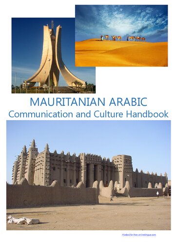 MAURITANIAN ARABIC Communication and Culture Handbook