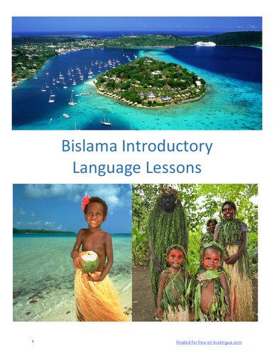 Bislama Introductory Language Lessons