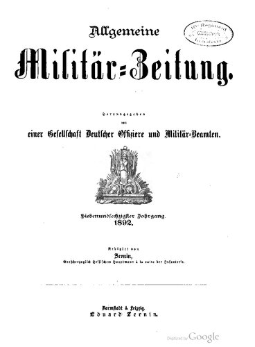 Allgemeine Militär-Zeitung