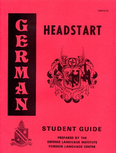 German Headstart - Student Guide.