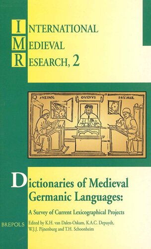 Dictionaries of Medieval Germanic Languages: A Survey of Current Lexicographical Projects (Chemins de L'Ethnologie,)