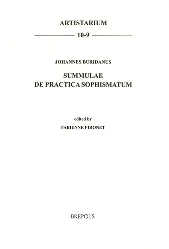 Johannes Buridanus: Summulae: de Practica Sophismatum