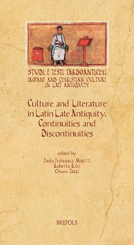 Culture and Literature in Latin Late Antiquity: Continuities and Discontinuities (Studi E Testi Tardoantichi) (English, French and Italian Edition)