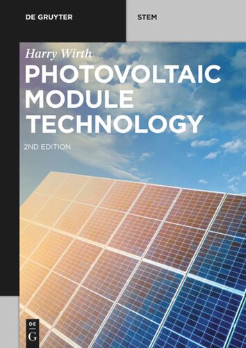 Photovoltaic Module Technology