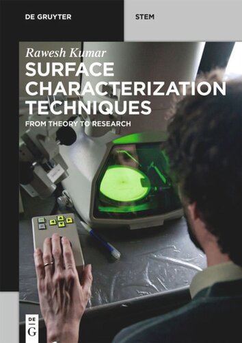 Surface Characterization Techniques: From Theory to Research