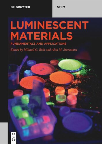 Luminescent Materials: Fundamentals and Applications