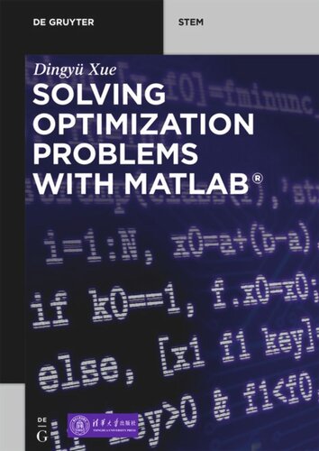 Solving Optimization Problems with MATLAB®