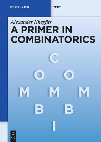 A Primer in Combinatorics