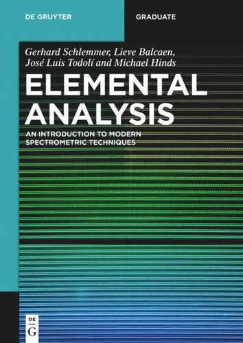 Elemental Analysis: An Introduction to Modern Spectrometric Techniques