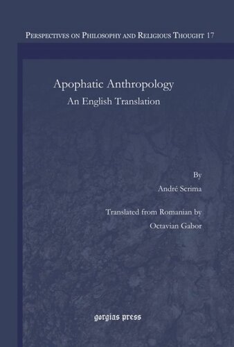 Apophatic Anthropology: An English Translation