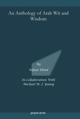 An Anthology of Arab Wit and Wisdom