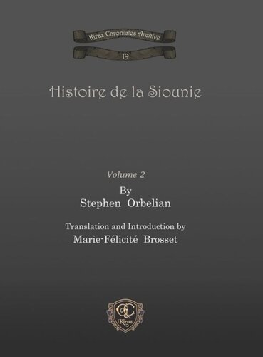 Histoire de la Siounie