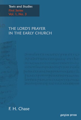 The Lord's Prayer in the Early Church