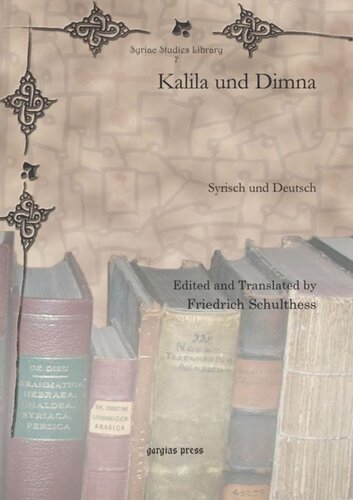 Kalila und Dimna: Syrisch und Deutsch