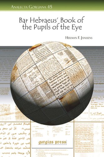 Bar Hebraeus' Book of the Pupils of the Eye