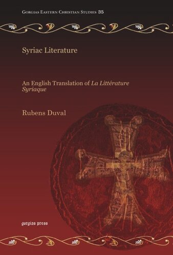 Syriac Literature: An English Translation of La Littérature Syriaque