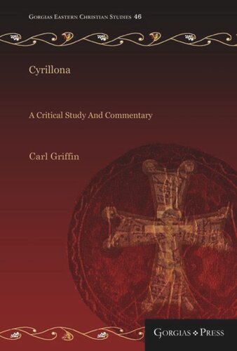 Cyrillona: A Critical Study and Commentary