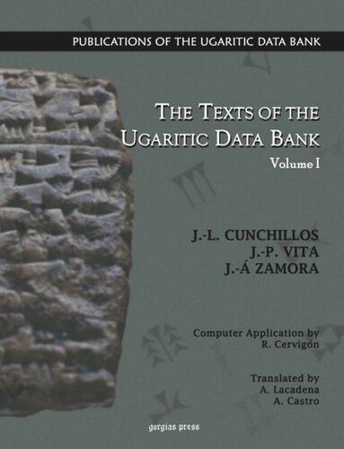 The Texts of the Ugaritic Data Bank