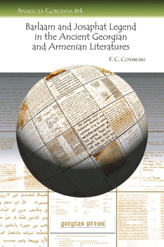 The Barlaam and Josaphat Legend in the Ancient Georgian and Armenian Literatures