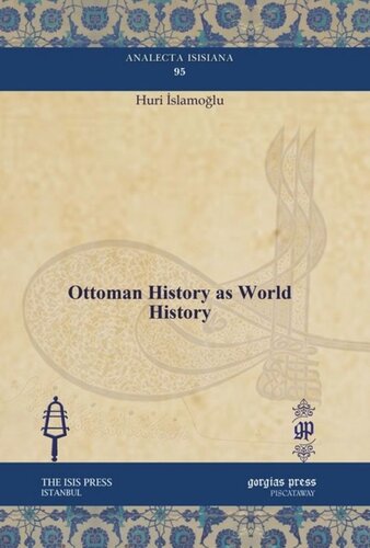 Ottoman History as World History