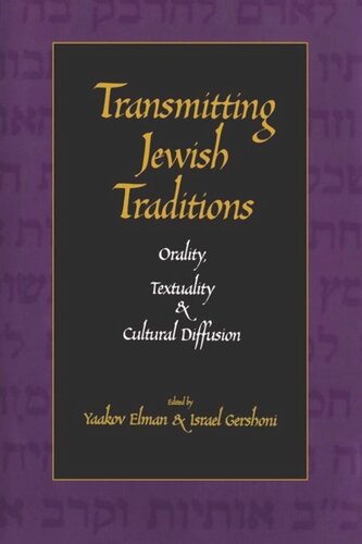 Transmitting Jewish Traditions