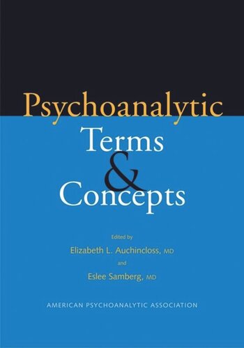 Psychoanalytic Terms and Concepts