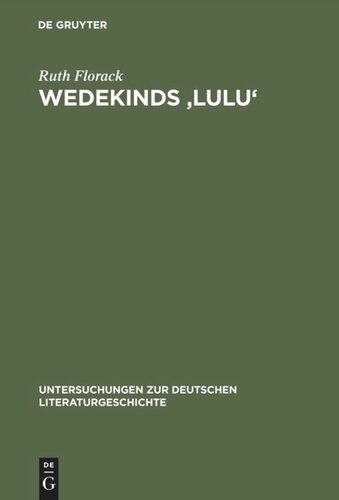 Wedekinds 'Lulu': Zerrbild der Sinnlichkeit