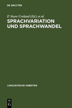 Sprachvariation und Sprachwandel: Probleme der Inter- und Intralinguistik; Akten des 3. Symposions über Sprachkontakt in Europa, Mannheim 1979