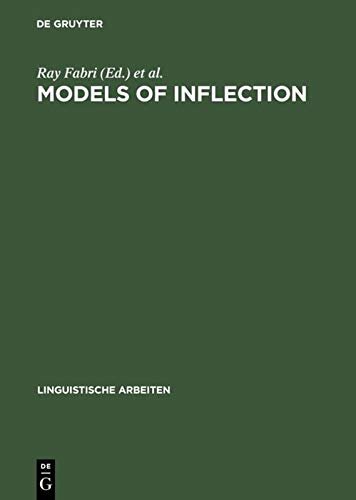 Models of Inflection (Linguistische Arbeiten)