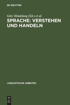 Sprache: Verstehen und Handeln: Akten des 15. Linguistischen Kolloquiums : Münster 1980, Bd. 2