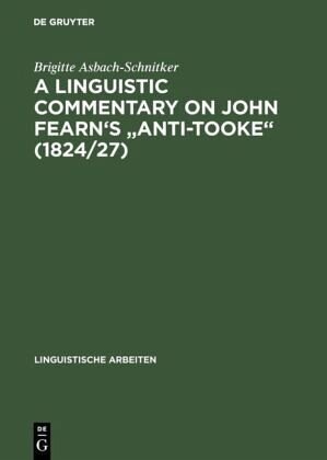 A linguistic commentary on John Fearn's 