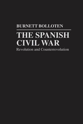 Spanish Civil War: Revolution and Counterrevolution