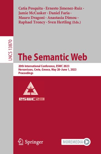 The Semantic Web. 20th International Conference, ESWC 2023 Hersonissos, Crete, Greece, May 28 – June 1, 2023 Proceedings