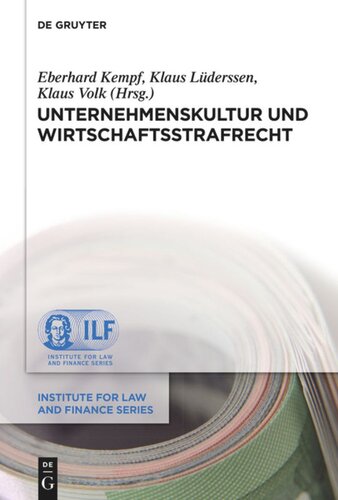 Unternehmenskultur und Wirtschaftsstrafrecht