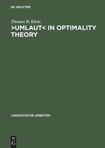 ›Umlaut‹ in Optimality Theory: A Comparative Analysis of German and Chamorro