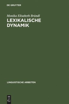 Lexikalische Dynamik: Kognitiv-linguistische Untersuchungen am englischen Computerwortschatz