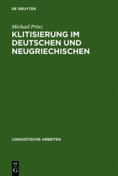 Klitisierung im Deutschen und Neugriechischen: eine lexikalisch-phonologische Studie