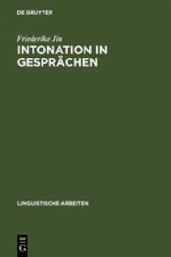 Intonation in Gesprächen: ein Beitrag zur Methode der kontrastiven Intonationsanalyse am Beispiel des Deutschen und Französischen