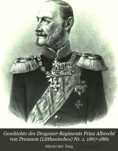 Geschichte des Dragoner-Regiments Prinz Albrecht von Preußen (Litauisches) Nr. 1, 1867-1881