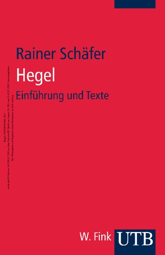 Hegel-Einführung und Texte